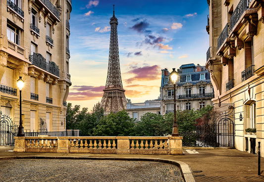 Walk in Paris at Sunset, 1000-bitarspussel