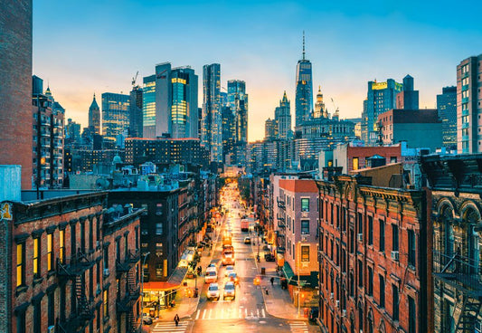 Lower Manhattan, New York City, 1000-bitarspussel
