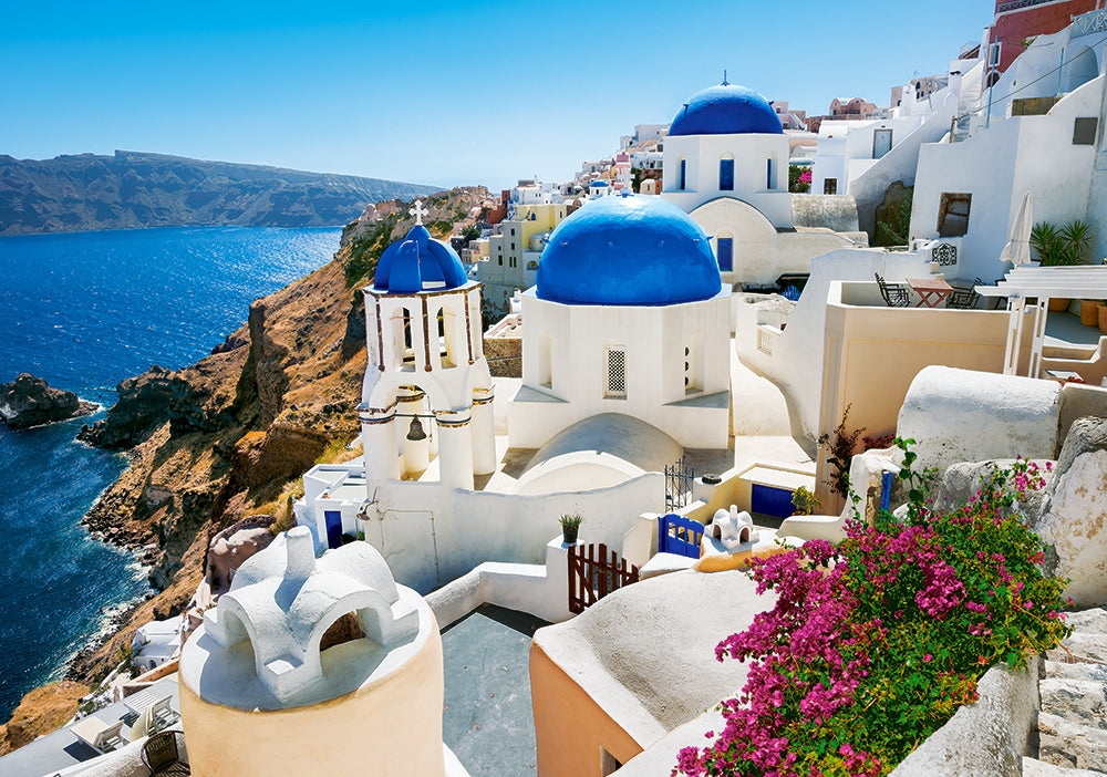 KIDEK pussel - Summer in Santorini, 500-bitar