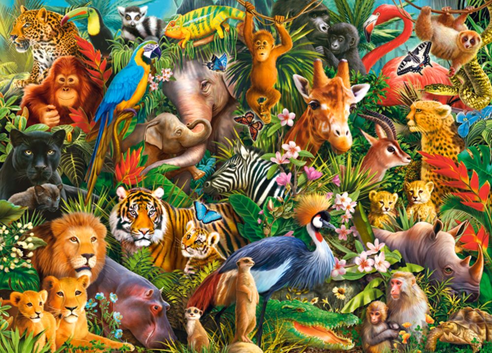 Amazing Animals, 180-bitarspussel