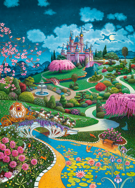 KIDEK pussel - Cinderella's Castle, 180-bitar