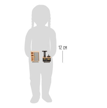 small foot Modernt dockhus möbelset