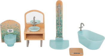 small foot Modernt dockhus möbelset