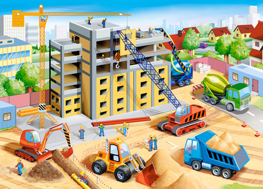 Big Construction Site, 60-bitarspussel