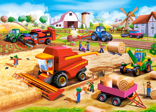 Work on the Farm, 60-bitarspussel