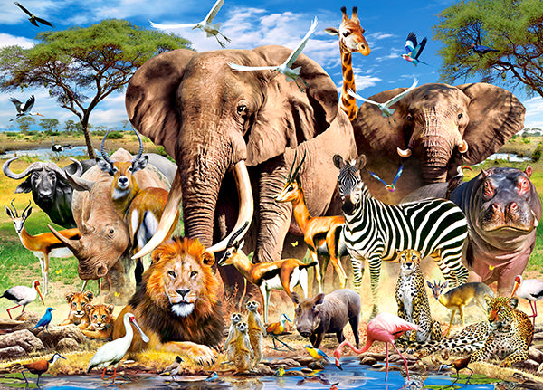 Savanna Animals, 260-bitarspussel