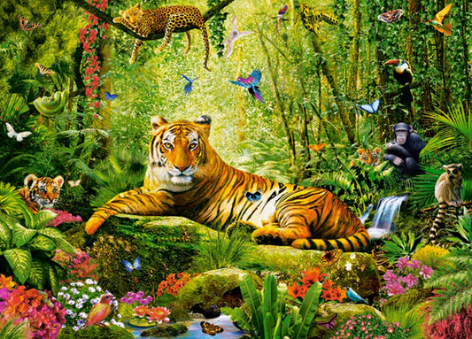His Majesty, the Tiger, 260-bitarspussel