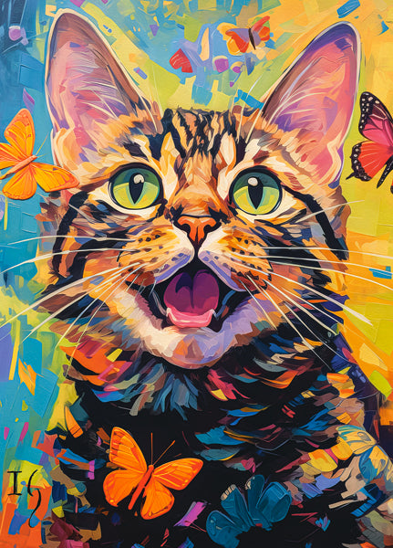 Happy Cat, 260-bitarspussel