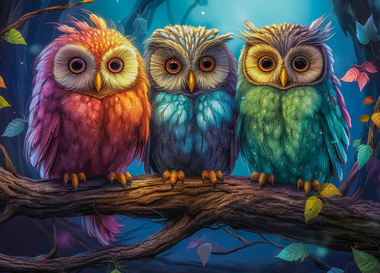 Three Little Owls, 260-bitarspussel