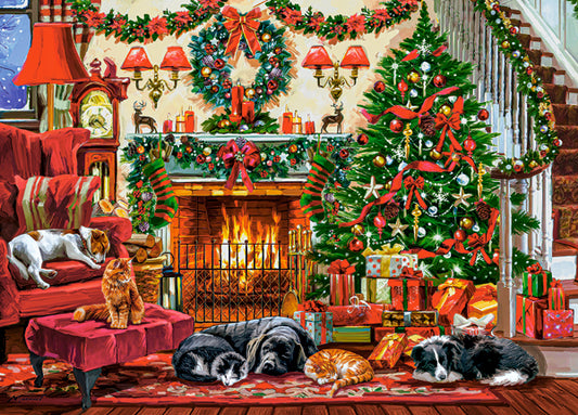 Cozy Fireplace, 260-bitarspussel