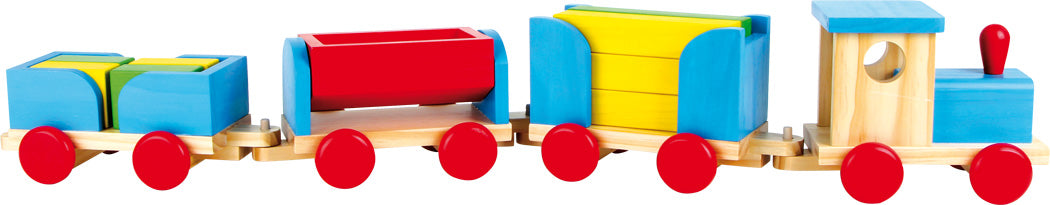 small foot - Trätåg "Toy Blocks