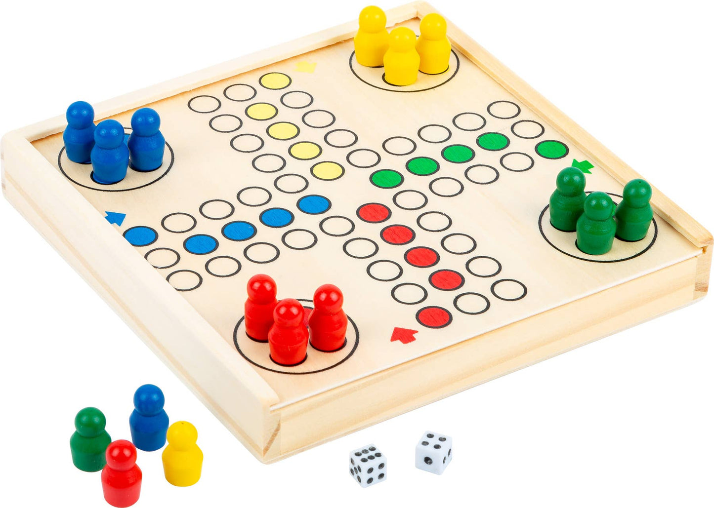 small foot Ludo To Go | Brädspel | 100% Fsc