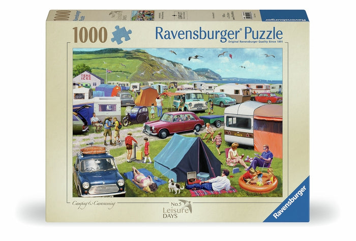 Ravensburger pussel - Camping & Caravanning 1000 bitar