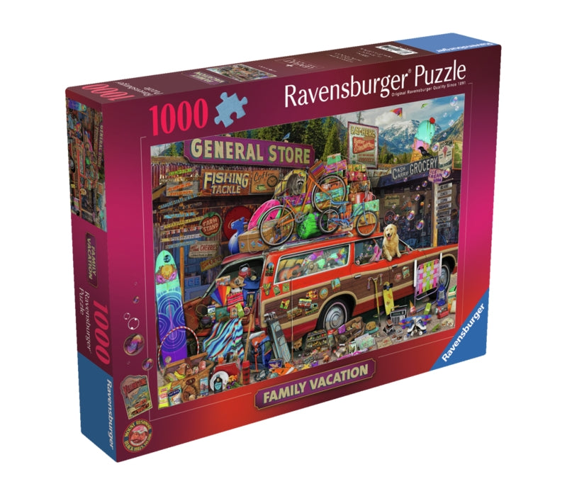 Ravensburger pussel - Family Vacation 1000 bitar
