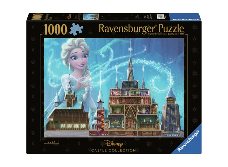Ravensburger pussel - Disney Castles Elsa 1000 bitar