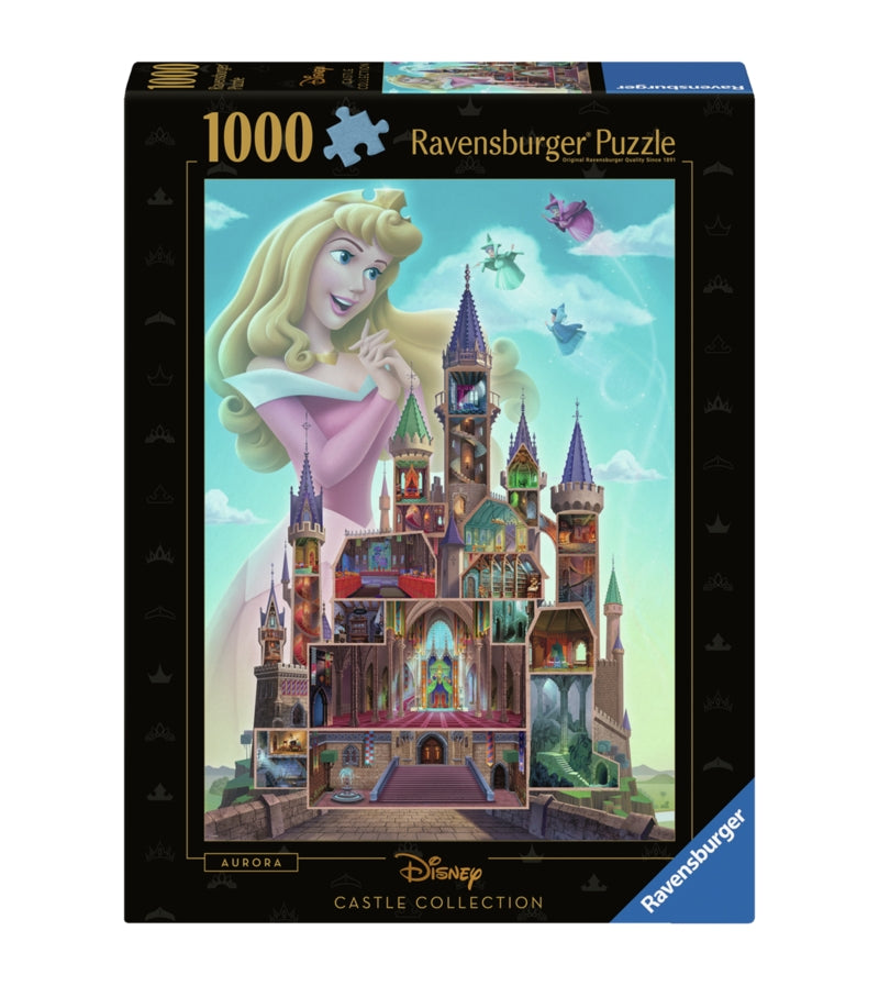 Ravensburger pussel - Disney Castles Aurora 1000 bitar