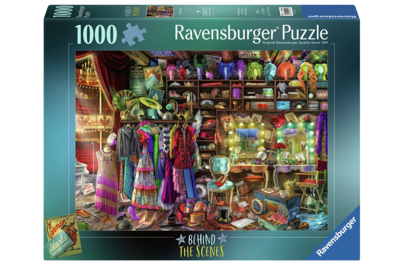Ravensburger pussel - Behind the Scenes 1000 bitar