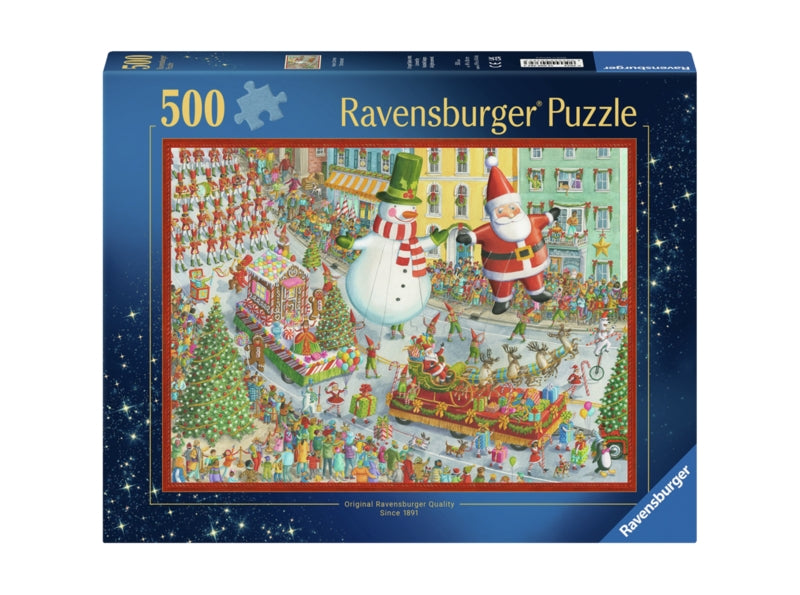Ravensburger pussel - Here Comes Christmas! 500 bitar