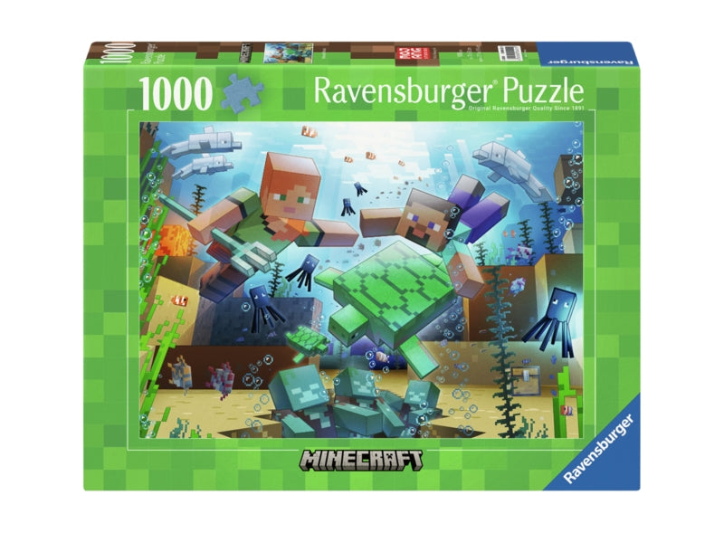 Ravensburger pussel - Minecraft Mosaic 1000 bitar