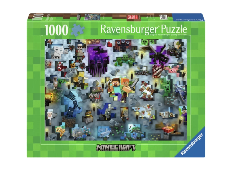 Ravensburger pussel - Minecraft Mobs 1000 bitar