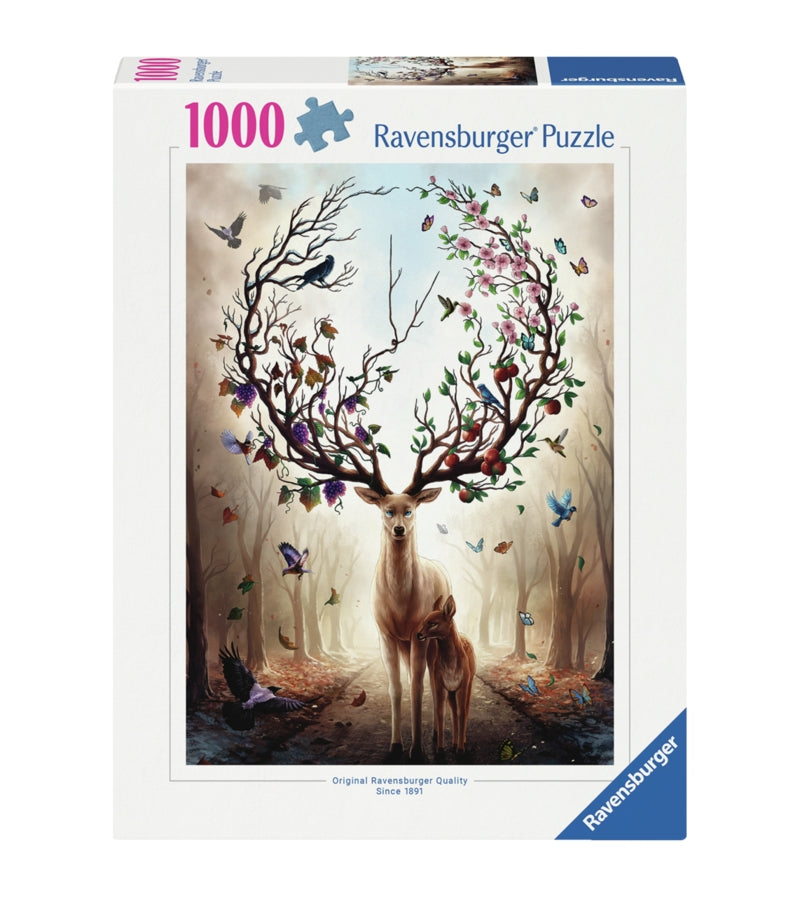 Ravensburger pussel - Fantasy Deer 1000 bitar