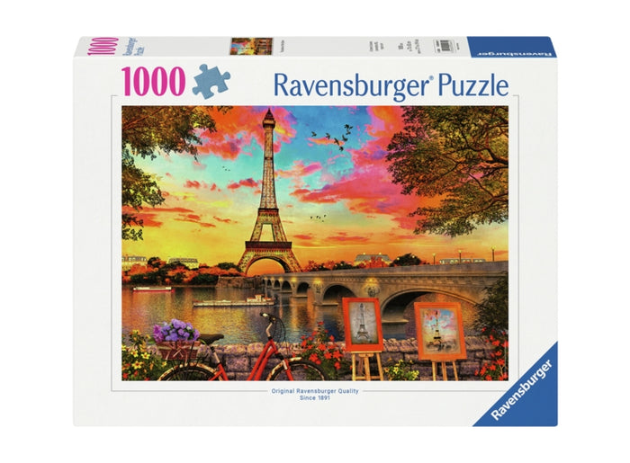Ravensburger pussel - The Banks Of The Seine 1000 bitar