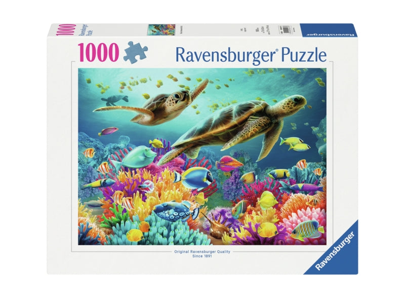 Ravensburger pussel - Blue Underwater World 1000 bitar