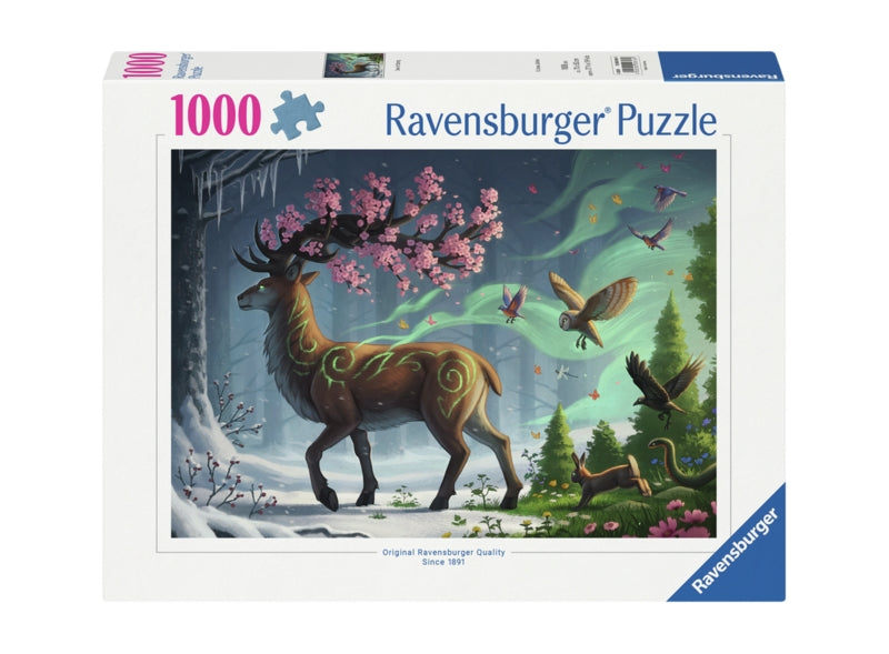 Ravensburger pussel - Spring Deer 1000 bitar