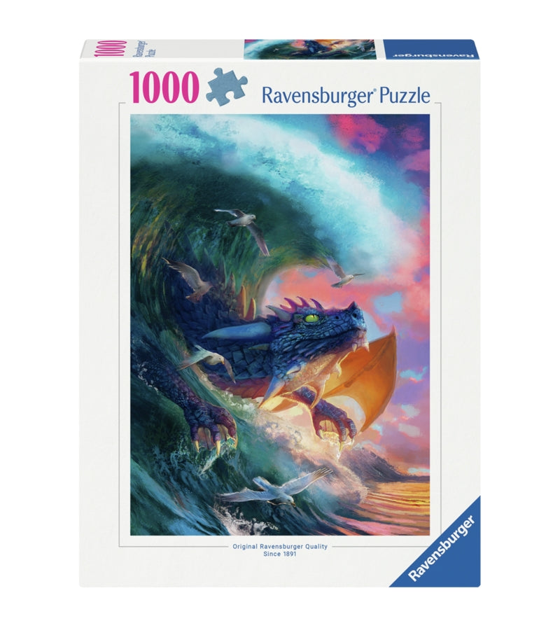 Ravensburger pussel - Dragon Race 1000 bitar