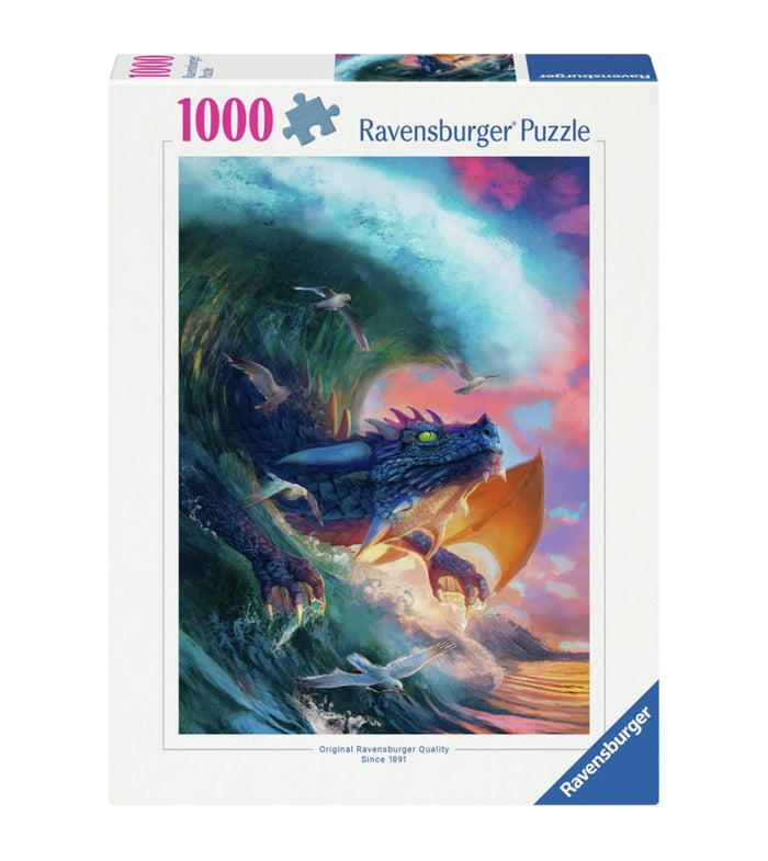 Ravensburger pussel - Dragon Race 1000 bitar