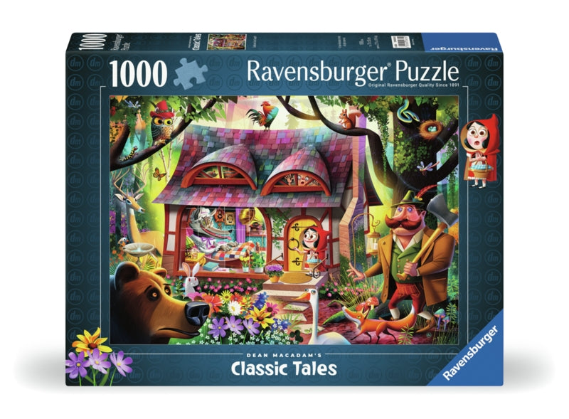 Ravensburger pussel - Come In Red Riding Hood 1000 bitar