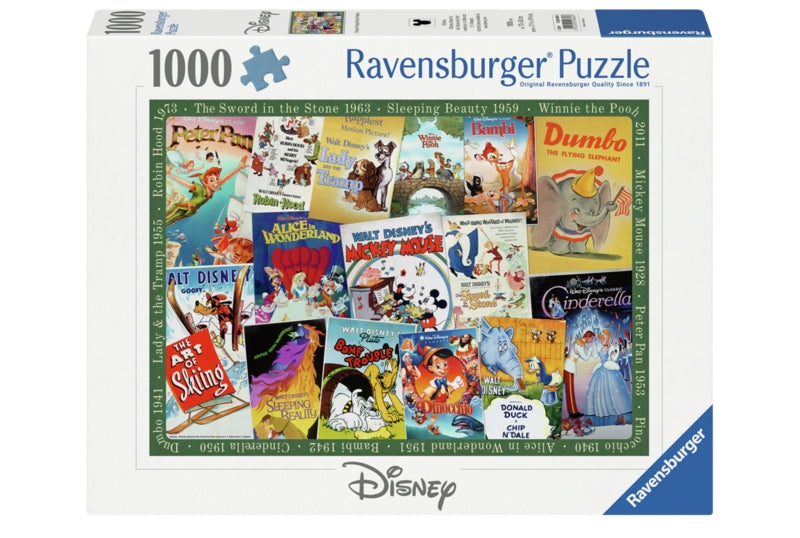 Ravensburger pussel - Disney Vintage Movie Post.1000 bitar