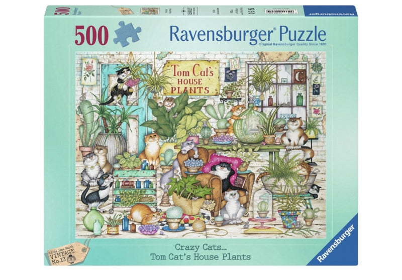 Ravensburger pussel - Plant Shop 500 bitar