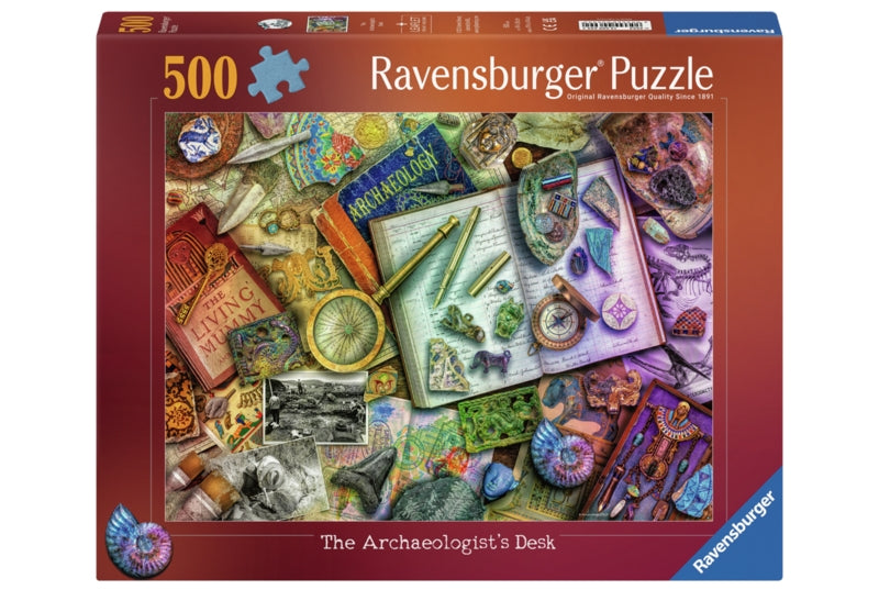 Ravensburger pussel - Archaeology 500 bitar