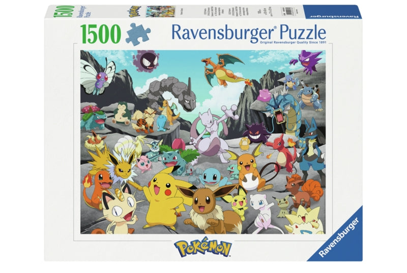 Ravensburger pussel - Pokémon Classics 1500 bitar