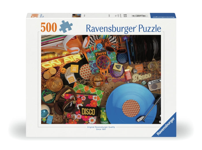 Ravensburger pussel - Vinyl Is Back 500 bitar
