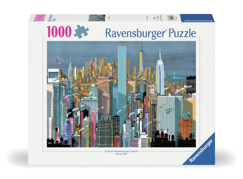 Ravensburger pussel - I Am New York 1000 bitar