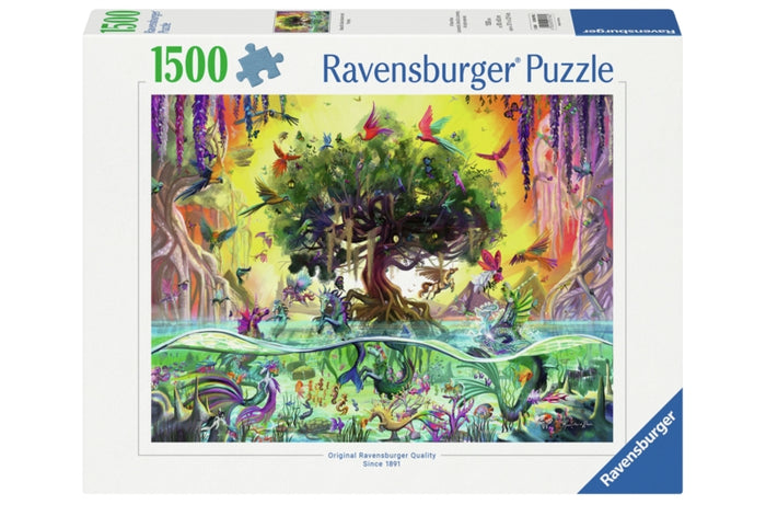 Ravensburger pussel - Sea Unicorn 1500 bitar