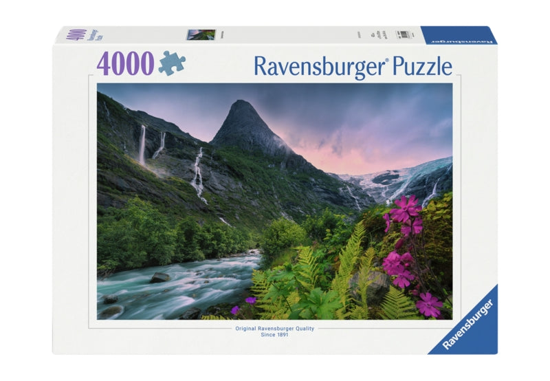 Ravensburger pussel - Stunning Mountain Vibes 4000 bitar