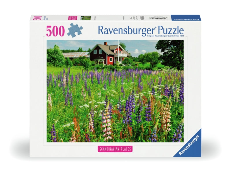 Ravensburger pussel - Farm In Sweden 500 bitar