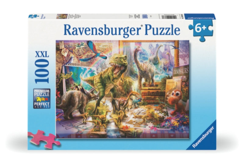 Ravensburger pussel - Dino Toys Come To Life 100 bitar XXL