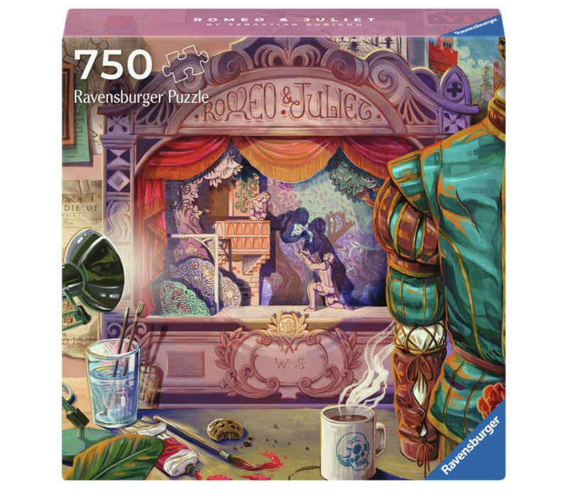 Ravensburger pussel - Art&Soul-Romeo & Juliet 750 bitar