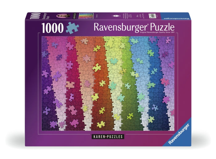 Ravensburger pussel - Colors On Colors 1000 bitar