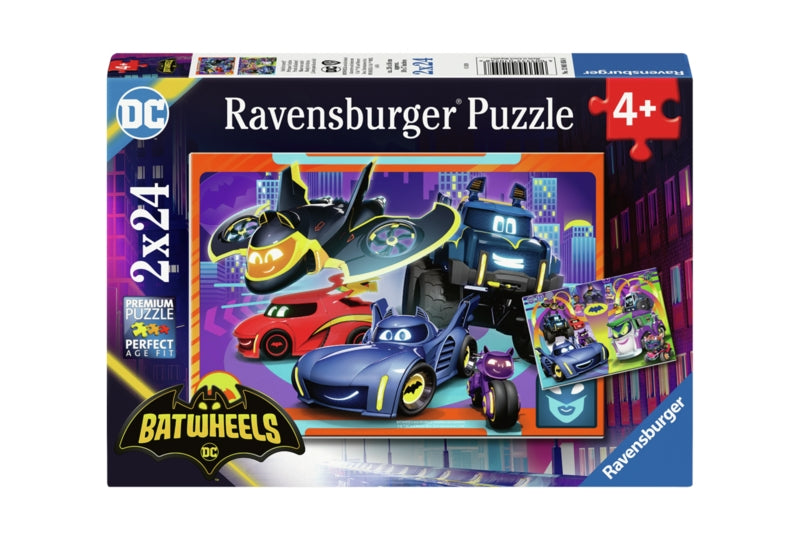 Ravensburger pussel - Batwheels 2x24 bitar