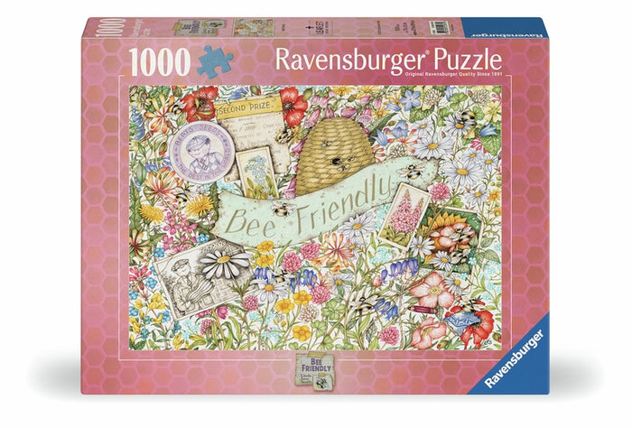 Ravensburger pussel - Bee Friendly 1000 bitar