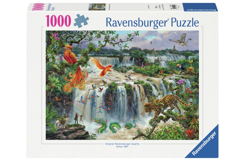 Ravensburger pussel - Waterfall Iguazu 1000 bitar