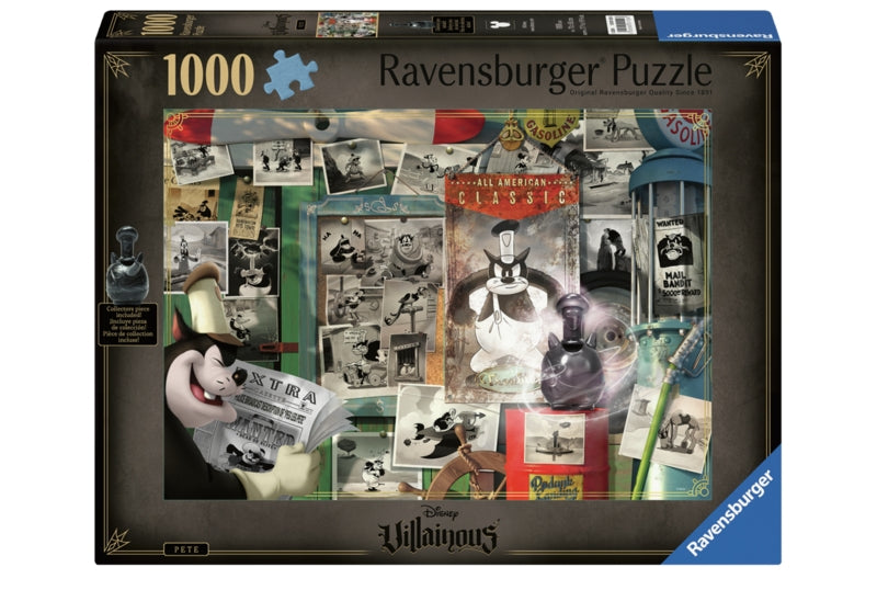 Ravensburger pussel - Villainous Pete 1000 bitar
