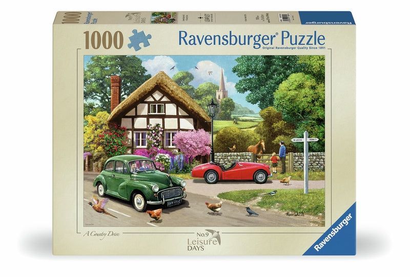 Ravensburger pussel - A Stop To Say Hello 1000 bitar