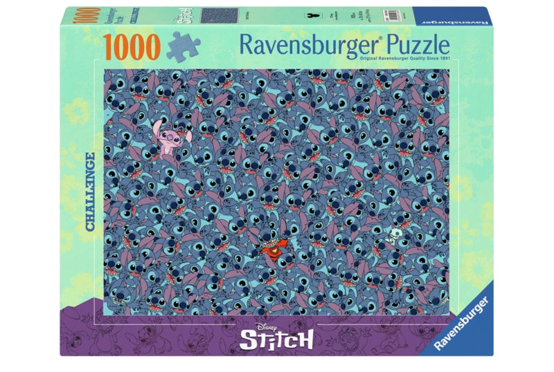 Ravensburger pussel - Challenge Stitch 1000 bitar