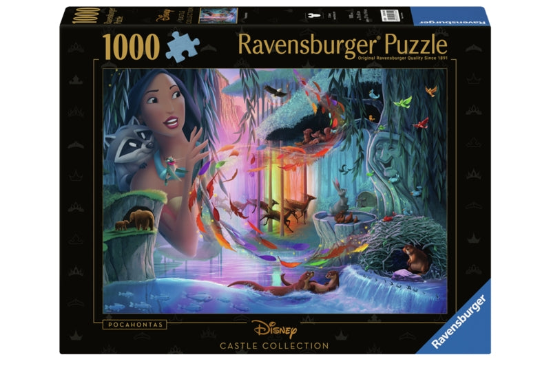 Ravensburger pussel - Disney Castle Pocahontas 1000 bitar